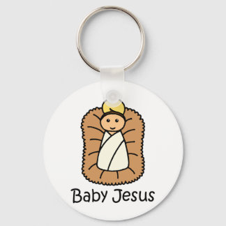 Baby Jezus in een woede Sleutelhanger
