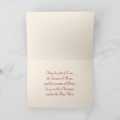 Baby Jezus Kerstkaarten Feestdagen Kaart (Binnen)