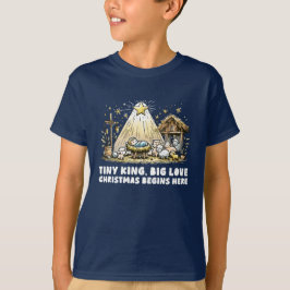 Baby Jezus: Kersttrui met Kerststal T-shirt