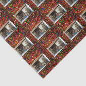 Baby Jezus, Maria en Jozef Geboorte Tissuepapier (Detail)