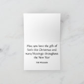  Baby Jezus Mary Religieuze kerstKaart Bedankkaart (Binnen)