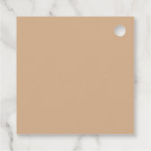 Baby Jezus met een lamp Bedankjes Labels (Achterkant)