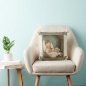 Baby Jezus met lamsvlees en vogel in woede Kussen (Stoel)