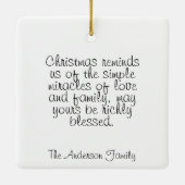 Baby Jezus ornament (Achterkant)