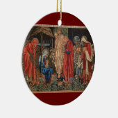 Baby Jezus Religieuze kerstversiering Keramisch Ornament (Rechts)