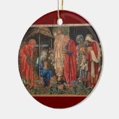 Baby Jezus Religieuze kerstversiering Keramisch Ornament (Links)