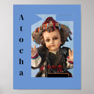 Baby Jezus van Atocha Poster