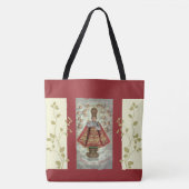 Baby Jezus van Praag Adoring Angels Tote Bag (Voorkant)