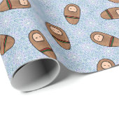Baby Jezus verpakkingspapier Cadeaupapier (Rol Hoek)