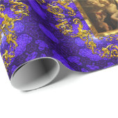 Baby Jezus zegent zijn heilige naam Cadeaupapier (Rol Hoek)