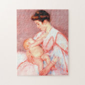 Baby John Being Nursed | Mary Cassatt Legpuzzel (Verticaal)