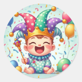 baby joker poster en labels