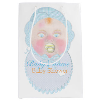 Baby jongen Baby Shower gif tas door BabyLaia. Medium Cadeauzakje