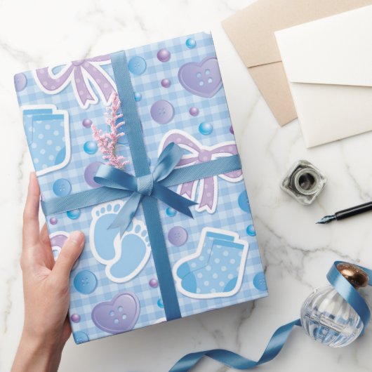 Baby Jongen Cadeaupapier (Geschenken)