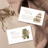 Baby Jongen Clothesline Boho Luier Raffle Informatiekaartje