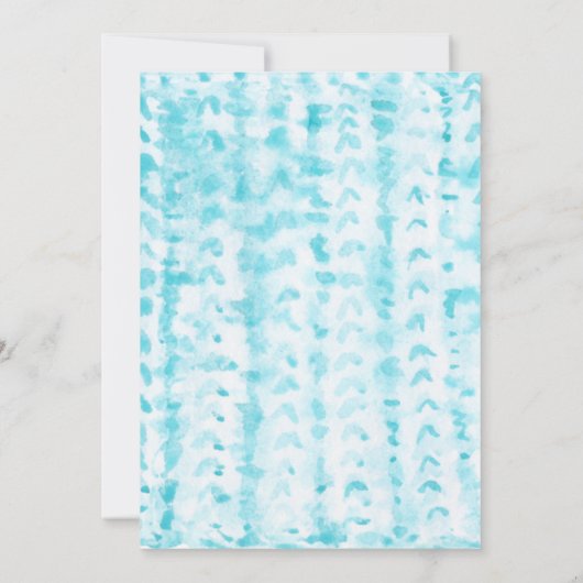 Baby Jongen Gebreide Deken Kaart (Achterkant)