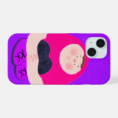 Baby jongen iPhone 15 case (Achterkant horizontaal)