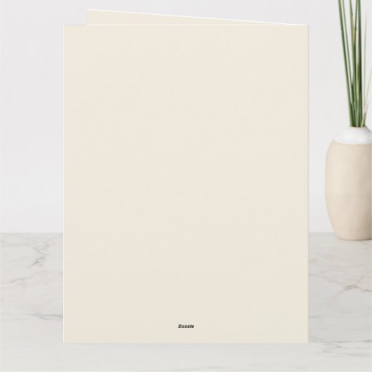 Baby jongen kaart (Achterkant)