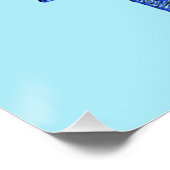 Baby Jongen laden - Achtste maand Perfect Poster (Hoek)