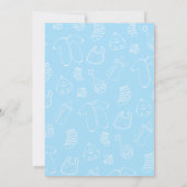 Baby jongen op mama's arm Het is tweelingse Baby s Kaart (Achterkant)