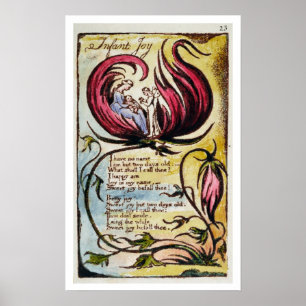 "Baby Joy", bord 23 uit "Sangen of Innocence and Poster