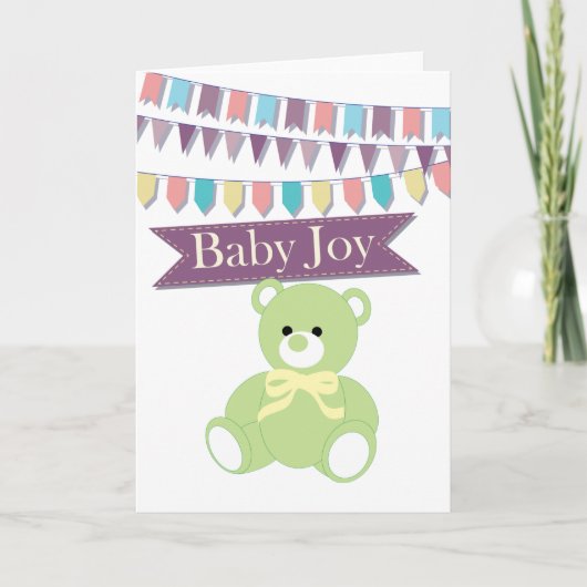 Baby Joy Kaart (Voorkant)