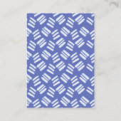 Baby Jumpsuit | Blauw | Diaper Raffle Informatiekaartje (Achterkant)