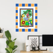 Baby Jungle 28 Aangepast 2 Poster (Thuiskantoor)