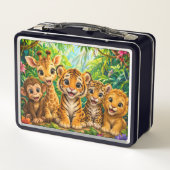 Baby Jungle Dieren (Achterkant)