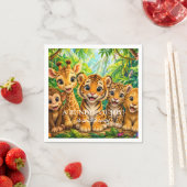 Baby Jungle Dieren Servet (Insitu)