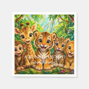 Baby Jungle Dieren Servet