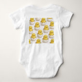 Baby Just Hatched Bodysuit for Infants (Achterkant)