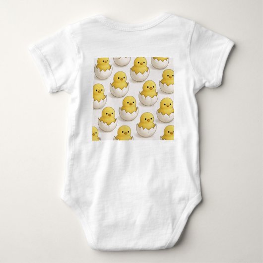Baby Just Hatched Bodysuit for Infants  (Achterkant)