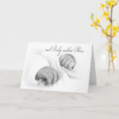 Baby Kaart (Gele Bloem)