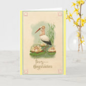 Baby Kaart (Gele Bloem)