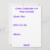  Baby Kaart (Achterkant)