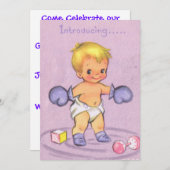  Baby Kaart (Voorkant / Achterkant)