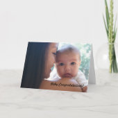 Baby Kaart (Voorkant)