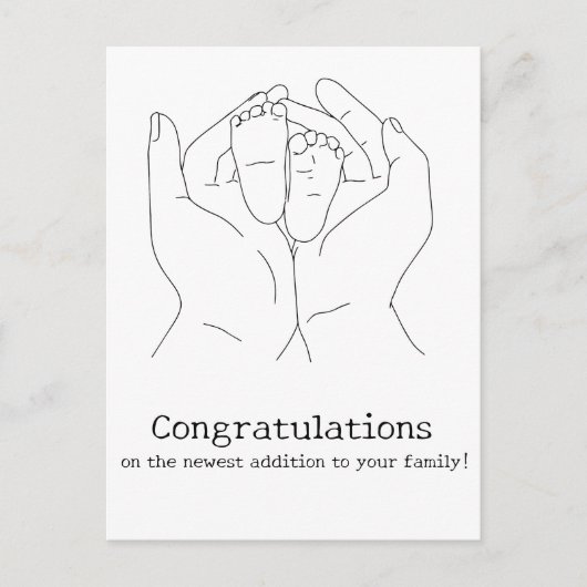 Baby Kaart (Voorkant)