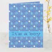 Baby Kaart (Gele Bloem)