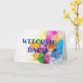 Baby Kaart (Gele Bloem)