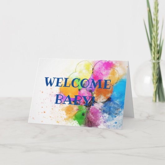 Baby Kaart (Voorkant)