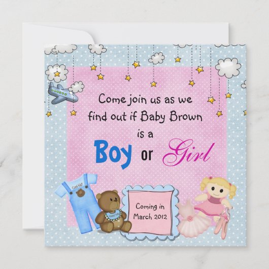 Baby Kaart (Voorkant)