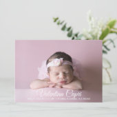 Baby Kaart (Staand voorkant)