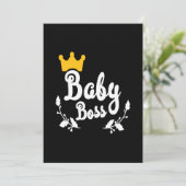 baby kaart (Staand voorkant)