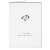 Baby | Kaart Blauwe luierpinnen (Voorkant)