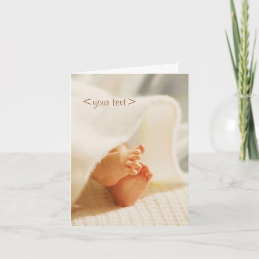  baby-kaart kaart (Voorkant)