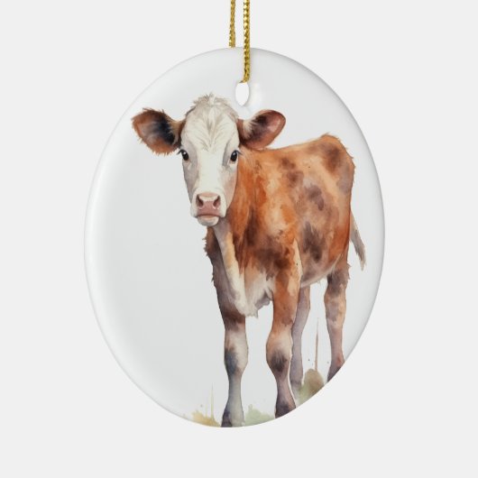 Baby Kalf Ornament (Rechts)