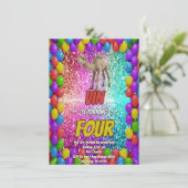 Baby Kameel Woestijn Avontuur thema Kaart (Staand voorkant)