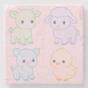 Baby Kamer Decor - Onderzetter - Baby shower Cadea